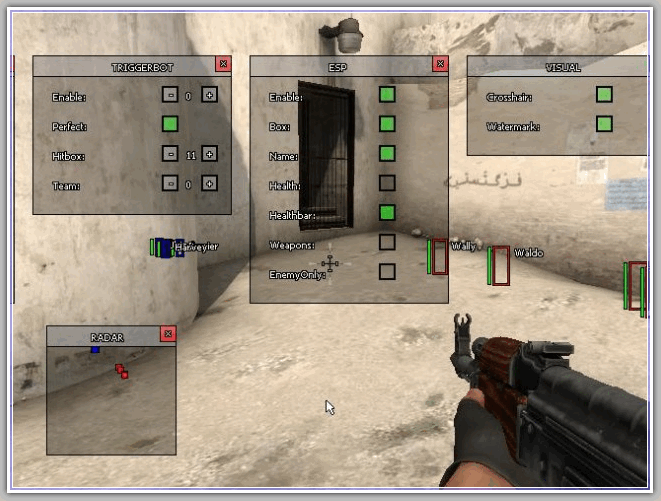 CSGO чит от x22 cheats обзор функций